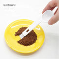 Things Wholesale Low MOQ Measuring Scoop 8-Gram PP Plastic Ended PBT Bristles Cleaning Brush New Products of Less Than a Dollar