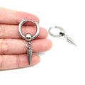 100pcs/bag Stainless Steel Circle Wire Hoop Earring Accessories Gold Wire Hooks Loop Charm Ring for DIY Jewelry Making
