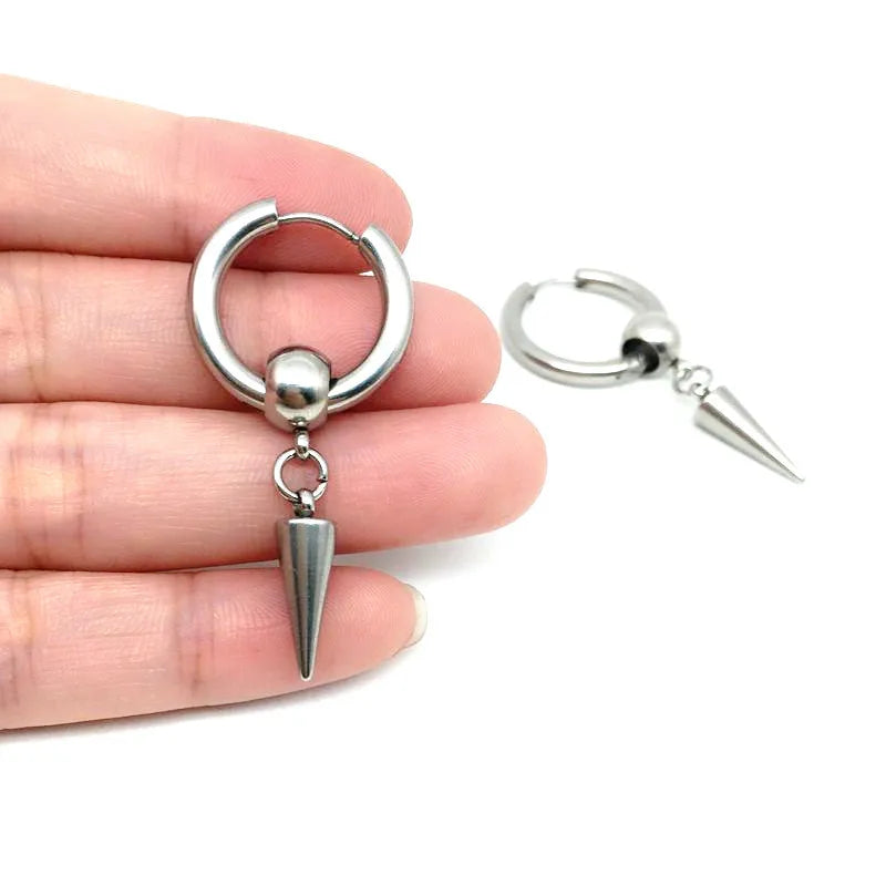100pcs/bag Stainless Steel Circle Wire Hoop Earring Accessories Gold Wire Hooks Loop Charm Ring for DIY Jewelry Making