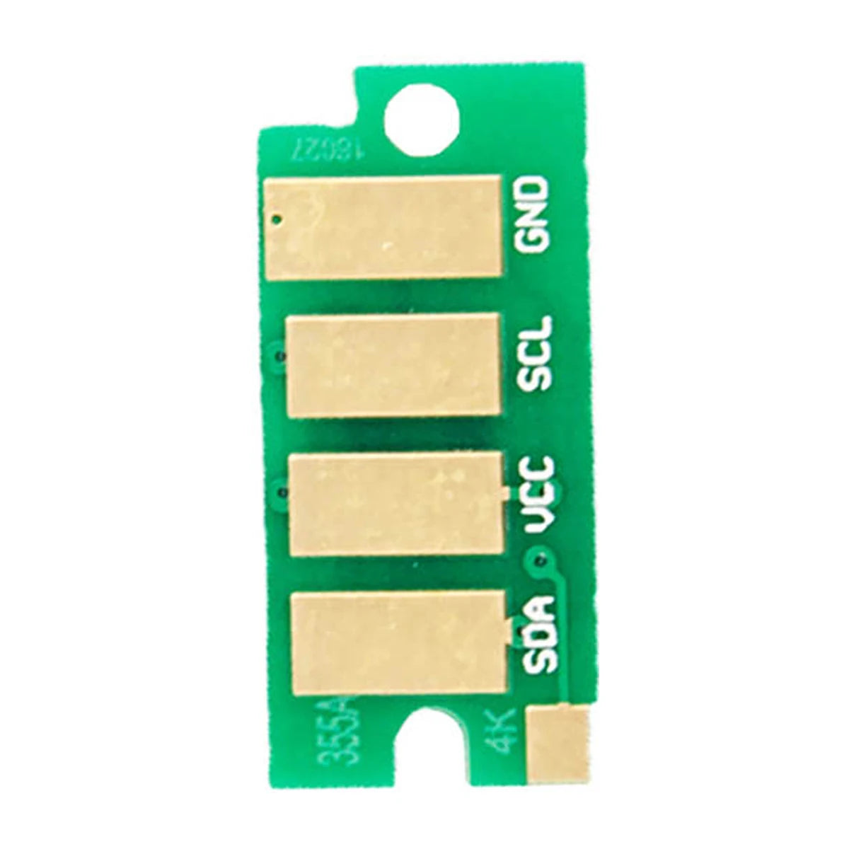 Compatible 332-0399K 332-0400C 332-0401M 332-0402Y Toner Chip for DELL C1660 Printer