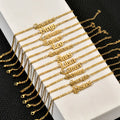 Zodiac Bracelet 18k Gold Plated Stainless Steel Vintage Zodiac Anklet Jewelry Bracelet for Personalized Women