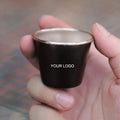 Outdoor Camping Eco-Friendly 304 Stainless Steel Cup 50ml for Coffee Water & Roasted Beer