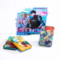 CNAWO Custom Acrylic Crafts Anime Clear Printed Double Sided Quicksand Acrylic Standee Square Quicksand Acrylic Block