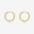 VIANRLA Earring Jewelry 16.3*15.7mm Hoop Earrings Fashion Women's Jewelry Laser Custom Logo