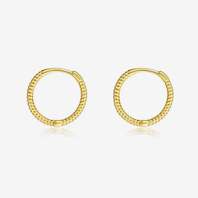 VIANRLA Earring Jewelry 16.3*15.7mm Hoop Earrings Fashion Women's Jewelry Laser Custom Logo