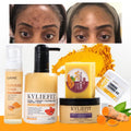Wholesale Radiant Skin Citrus Fruit Even Tone Acne Brightening Collagen Skin Care Set for Black Women