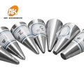 AK Stainless Steel Russian Cake Decorating Supplies Baking Tool Cake Decorating Tips Tools Piping Tips Icing Nozzles