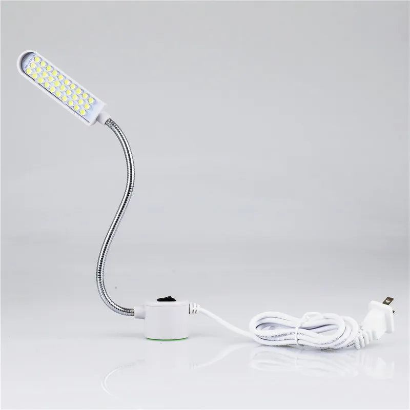 Metal Flexible Gooseneck Arm for LED Work Light Sewing Lamp Adjustable Hardware Support Tube OEM