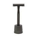 Small MOQ Custom Goods Hot Selling Customized Color Aluminium Safety Razor Stand Base with Twin Blade for Men