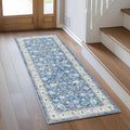 New Persian Machine Washable 2x6 Non Slip Runner Rug for Hallways Vintage Lightweight Washable Runners MegaBDM