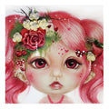 Ever Moment Diamond Painting Full Square Round Resin Drill Handmade Decoration Mosaic Kit Embroidery Cartoon Girl 4Y2029