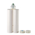 Anti Channeling PBT Material AB Epoxy Gun Empty Cartridge Case 400ml 1:1 with Mixing Tube