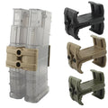 Dual Nylon 5.56 Magazine Shunt Quick-Release Accessory for Parallel Modification for Hunting