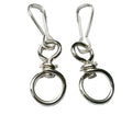 Metal Snap Hook Keychain Bags Lanyard Hook Clasp Simplex Hook