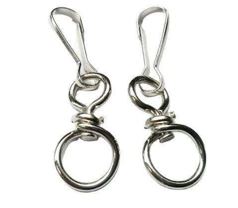Metal Snap Hook Keychain Bags Lanyard Hook Clasp Simplex Hook