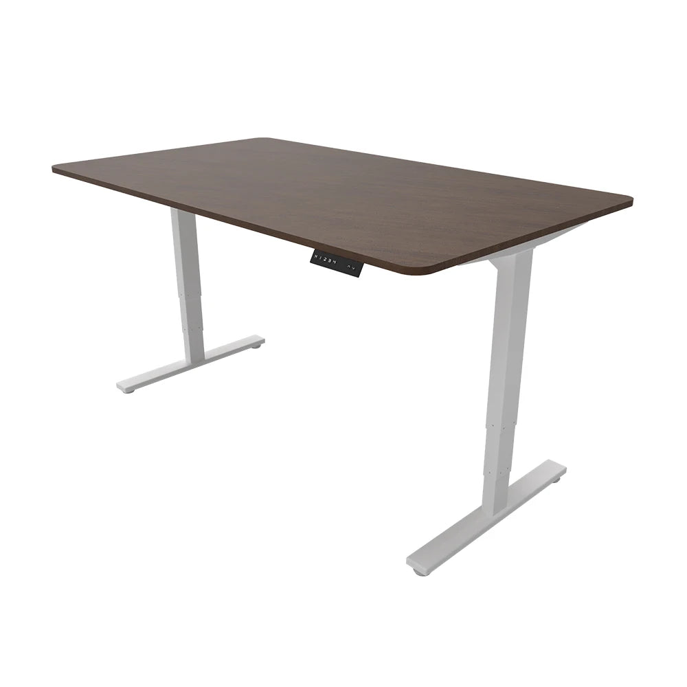 SJZ11 Ergonomic Computer Dual Motor Electric Adjustable Work Desk Sit Stand Adjustable Height Table