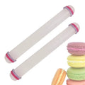 Plastic PP Kitchen Pastry Fondant Tool Adjustable Thickness Non-stick Rolling Pin