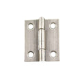 Stock Supply 1inch 25 X 19 X 0.9mm Stainless Steel Butt Hinge for Furniture
