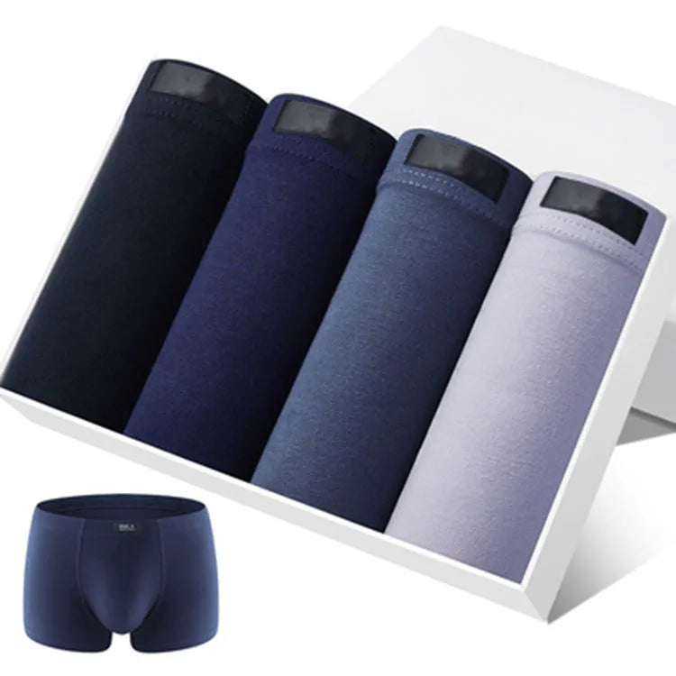 OEM Cotton Panties Men Underwear Mid-waist Solid Color Boxers Brief Man for Men Cotton