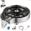 2022 Hot Sale High Pressure Quick Automatic Faucet Glass 304 Stainless Steel Rinser Kitchen Sink Coffee Cup Washer