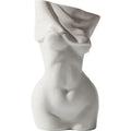 Mini Cream White Female Body Vase Boho Flower Vase Ceramic White Curvy Ceramic Boho Vase for Room