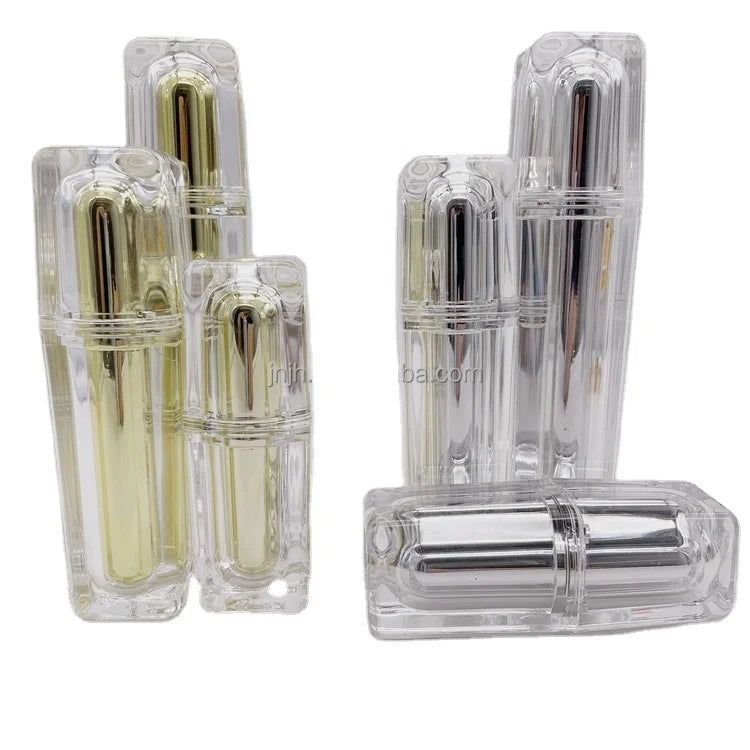 Luxury Cosmetic Oil Cream Glass Cosmetic Spray Toner Skincare Cosmetic Matte Lotion Bottle with Pump