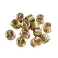 Precision 5H 1Cr18Ni9Ti Tailless Inch Thread Inserts ISO9001 Certified Natural Color 3-Year Warranty for 304 Stainless Steel