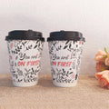 Wholesale Chinese Factory Drink Packaging Cup Double Ripple Single Wall Coffee Paper Cup