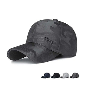 Spring Autumn Bright Camo Fashion Original Baseball Caps Men Women Outdoor Hardtop Adjustable Curved Brim Baseball Cap