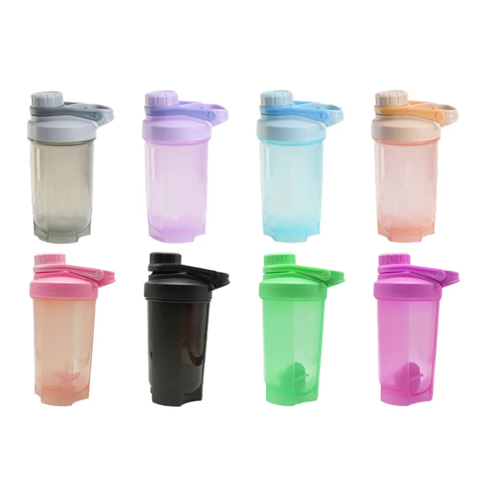 Custom 700ml BPA - Free Plastic Sport Shaker Bottle for Gym