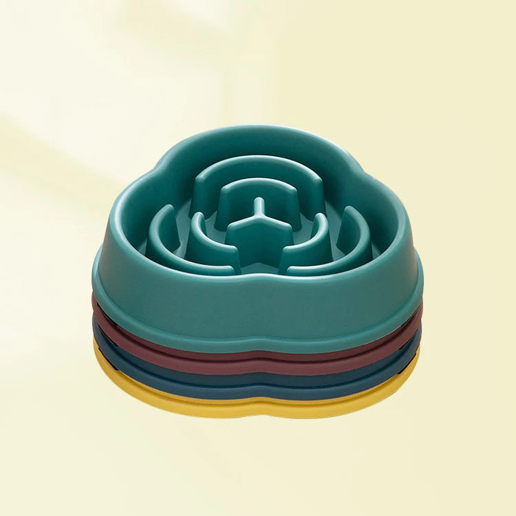 OKKPETS Manufacturer Directly Sell Per Slow Food Bowls Pet Silicone Slow Feeder Bowl for Dog Cat Custom Stop Chocking Bowl