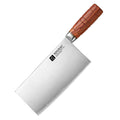 XINZUO Sharp Kitchen Bone Chopper Knife Professional 3 Layers Composite Steel Red Wood Handle Cutlery New
