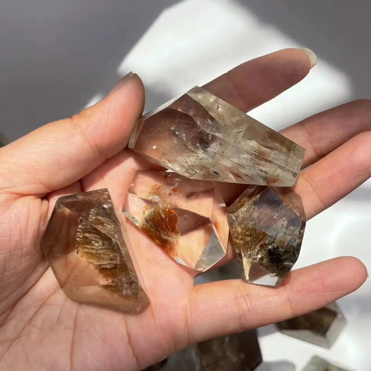 Crystal Free Form Wholesale Natural Crystals Healing Gemstones Garden Quartz Free Form for Decoration