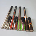 Xmlivet Half-finished 8pieces Round Blue Dragon Round Inlay Wood Pool Cue Butt Sleeves Custom Billiard Sticks for Cue Makers
