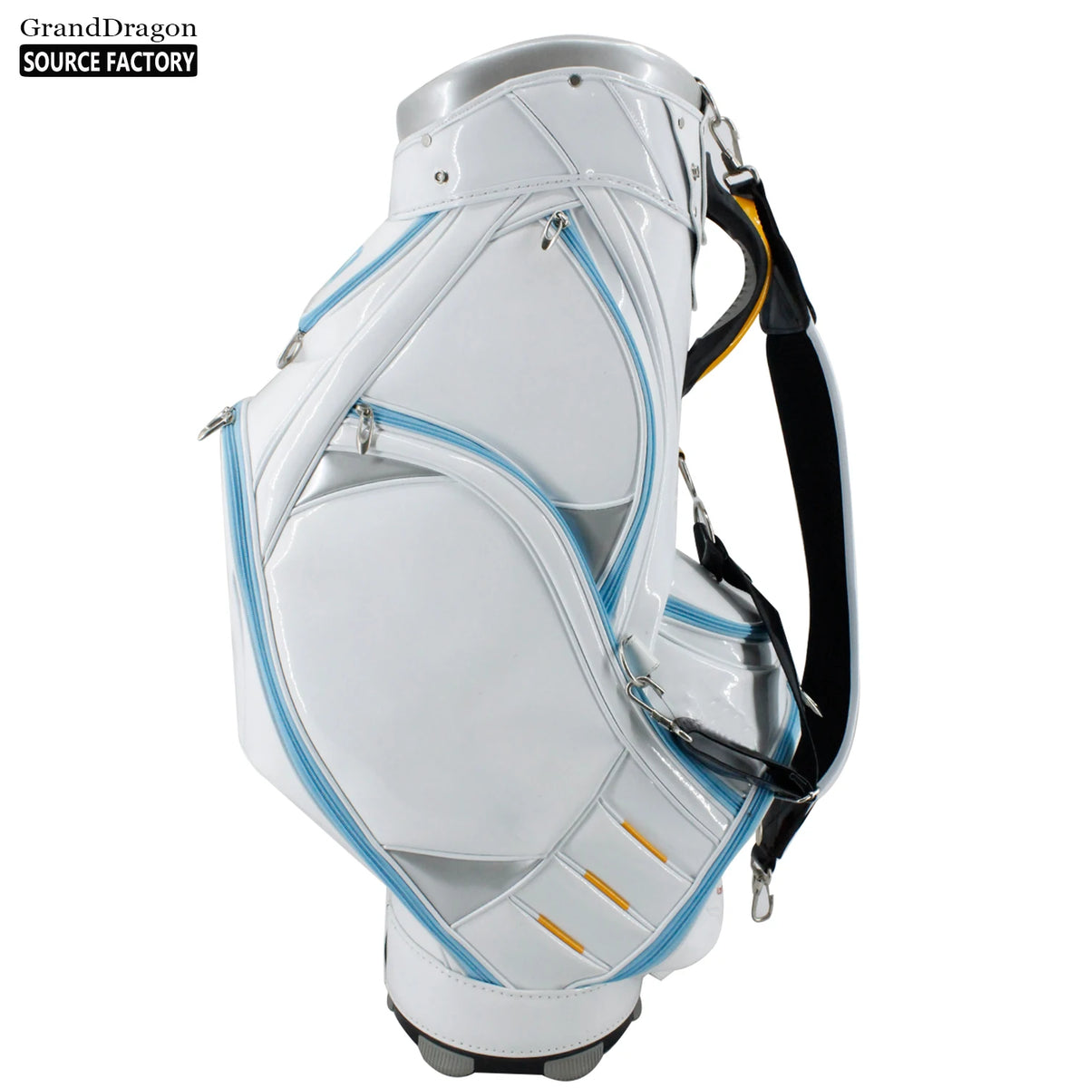 Top Brand Custom Logo PU Waterproof Portable Golf Bag for Outdoor Use