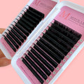 Private Label Custom logo Lash Extension Tray 18mm Flyffy Classic Cashmere Velvet Lash Extensions MegaBDM