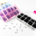Abonnie Color Lash Private Label Premade Loose Volume Fans Matte Black Promade Loose Fans Promade Fans