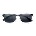 Custom Logo Polarized Gold Fashion Vintage Square Small Rectangle Women Men Titanium Sunglasses