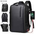 USB Charging Waterproof Laptop Backpack Expandable Anti-Theft Business Travel Backpack Durable Oxford Design