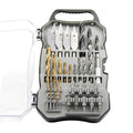 31pc Plastic Box Woodworking Household DIY Drilling Series Set Fried Dough Twists Drillconstruction Drill Bit Set