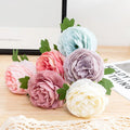 Wholesale Pink Peony Artificial Flowers for Home Landscaping Decoration
