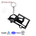 Custom Design Portable 20 1 Van Truck Shape EDC Keychain Metal Card Tool for Outdoor Camping for Multi-Function Use Personalized