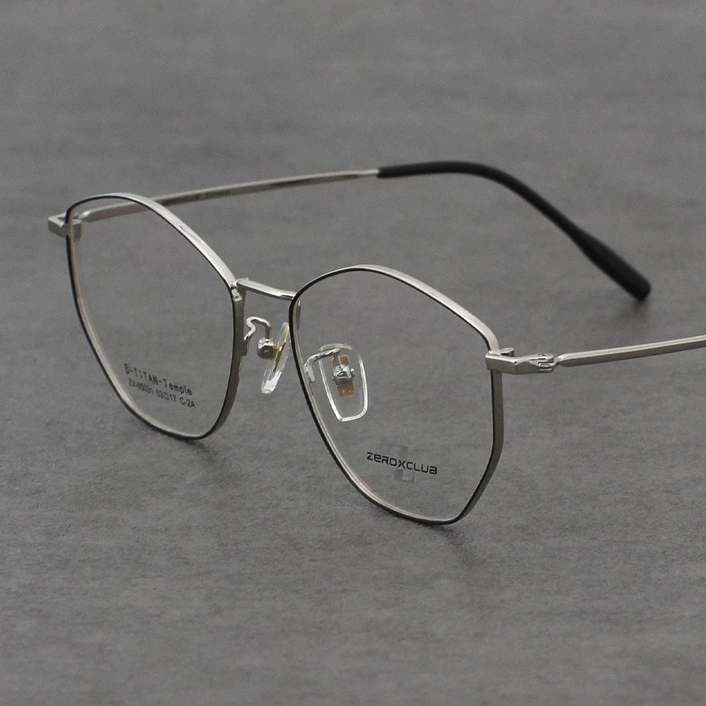 65031 Luxury Men Woman Eyewear Titanium Eyeglasses Glasses Frame