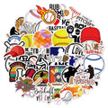 Custom Full Color Die Cut Vinyl Stickers with Glossy/Matte Finish Adhesive Waterproof Labels for Motorcycle