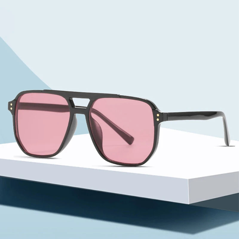 2022 New Arrival Oversized Style Fashion UV400 Protection Cool Shades Women Sunglasses