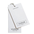 Luxury Embossed Printed Recycled Thick Cardboard Swing Tags with Custom Colors and Metal Eyelets for Clothing Shoes Jewelry Bags