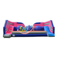 Jumping Sport Games Inflatable Wipeout Machine Game Jump Bars Interactive Rotating Obstacle Course Meltdown Challenge for Adults