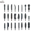 Different Shapes Silicon Silicone Eyelash Comb Tip Eyelash Wand Top Cleaning Mascara Brush Head