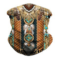 African Bawal Instant Inspired Veil Turban Bandana Silky Head Birds Print Scarfs MegaBDM