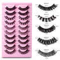 Wholesale Hot Selling 3D Synthetic Hair Lashes Vendor Custom Private Label Eyelashes with Multiple Custom Packaging